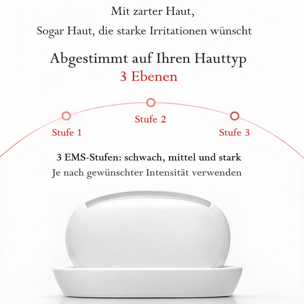 COOL-i® 3-in-1 Koreanisches Schönheitsgerät – Kalt-Warm-EMS mit LED-Lichttherapie für Zuhause