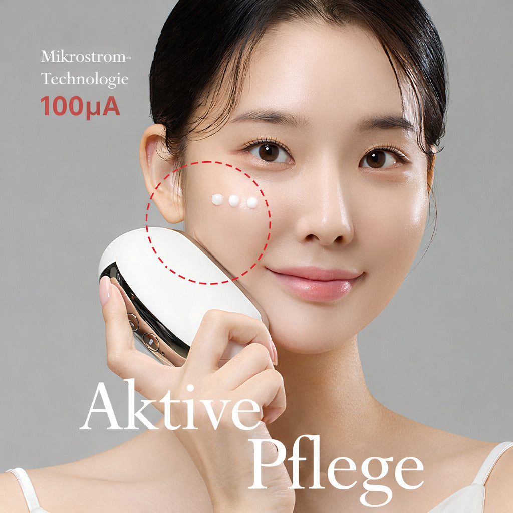 COOL-i® 3-in-1 Koreanisches Schönheitsgerät – Kalt-Warm-EMS mit LED-Lichttherapie für Zuhause
